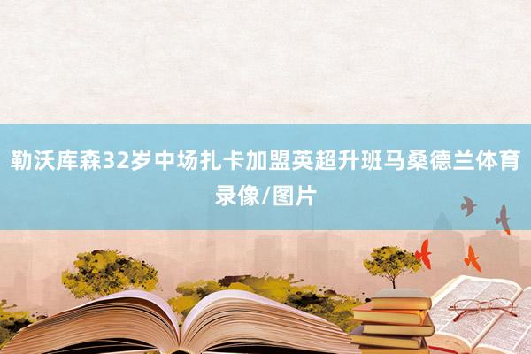 勒沃库森32岁中场扎卡加盟英超升班马桑德兰体育录像/图片