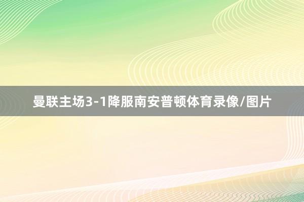 曼联主场3-1降服南安普顿体育录像/图片