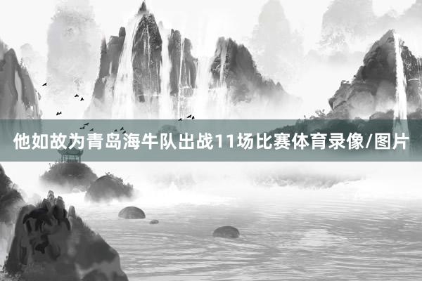 他如故为青岛海牛队出战11场比赛体育录像/图片