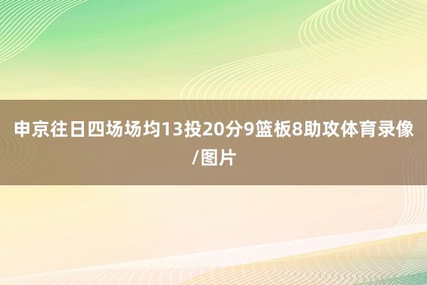 申京往日四场场均13投20分9篮板8助攻体育录像/图片