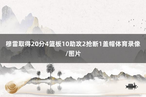 穆雷取得20分4篮板10助攻2抢断1盖帽体育录像/图片